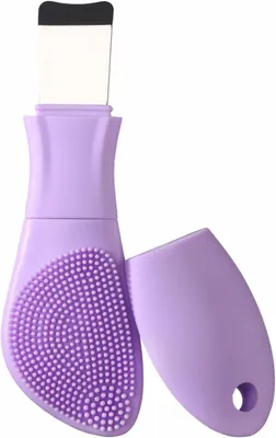 Produktbild von 2-in-1 Mitesserentferner, Silikon Gesichtsreinigung, Rosa, Für Zuhause, Empfindliche Haut