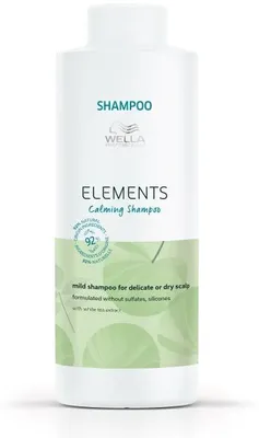 Produktbild von Wella Elements Calming, 1000 ml, Shampoo, Professionell, Frauen, trockenes Haar, Empfindliches Haar, Alle Farben
