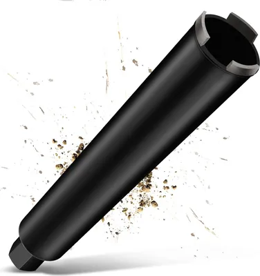 Produktbild von 11/4" UNC Diamantbohrkrone Kernbohrer  25mm für Kernbohrgeräte，L 460 mm, 10mm Turbo Kernbohrkrone, Nass-/Trocken Bohrkrone Kernlochbohrer zum Beton