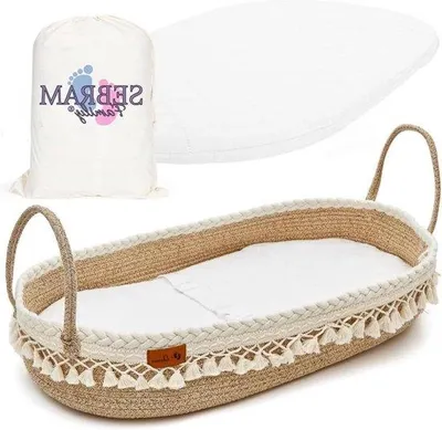 Produktbild von Famanu Babymatratze Komfortabel mit abnehmbarer Bezug - Beige