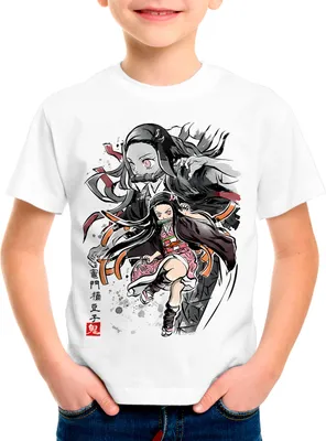Produktbild von style3 Nezuko Sumi-E Kinder T-Shirt anime japan manga