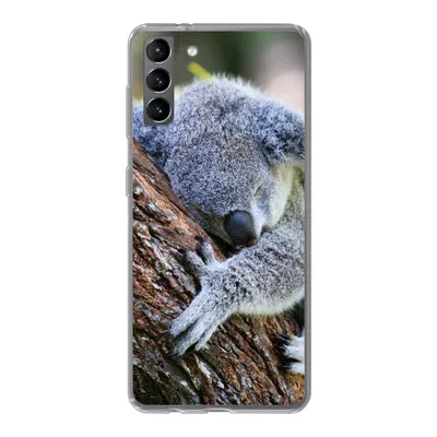 Produktbild von MuchoWow® Handyhülle Schutzhülle Hülle für Samsung Galaxy S21 Plus Koala - Baum - Schlaf - Kinder - Jungen - Mädchen Silikon Softcase Handy Hülle - Handy-Tasche