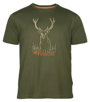 Zdjęcie produktu dla T-SHIRT PINEWOOD RED DEER 5452 - Zielony -S