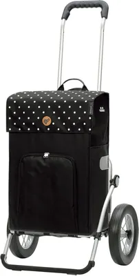 Image de Andersen SHOPPER MANUFAKTUR chariot de courses Royal Shopper Malit 49L Black noir