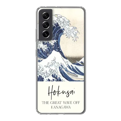 Produktbild von MuchoWow® Handyhülle Schutzhülle Hülle für Samsung Galaxy S21 FE Die große Welle von Kanagawa - Katsushika Hokusai Silikon Softcase Handy Hülle - Mobiltelefonhülle