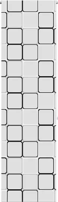 Obrázek produktu pro vidaXL Sprchová roleta 70x240 cm šířka látky 66 cm