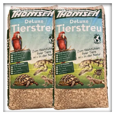 Produktbild von 30 kg DeLuxe Tierstreu XXL Buchenholz-Granulat Vögel, Nager, Reptilien