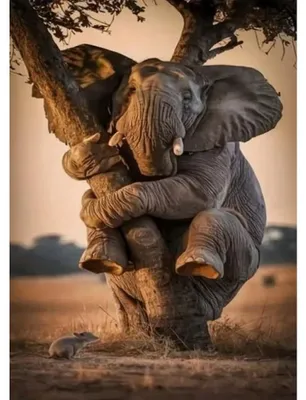 Image de NORIMPEX Diamantov Petit éléphant effrayé, 30 x 40 cm