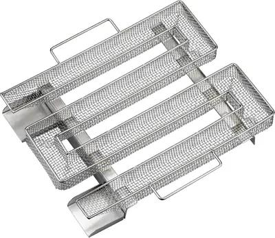 Imagen del producto de Generador de humo de acero inoxidable, con asa, de 80-95 gramos de capacidad, para ahumado en frío