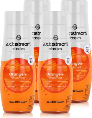 Produktbild von SodaStream Getränke-Sirup Softdrink Orangen Geschmack 440ml (4er Pack)