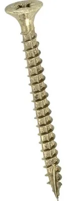 Image de Vis Rocket Tête Fraisée Pozi Fixation Robuste Acier Zingué Blanc Pour Bois - Vynex