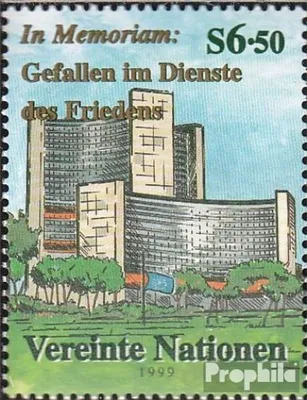 Produktbild von Briefmarken UNO - Wien 1999 Mi 298 (kompl.Ausg.) gestempelt Dag-Hammarskjöld-Medaillie