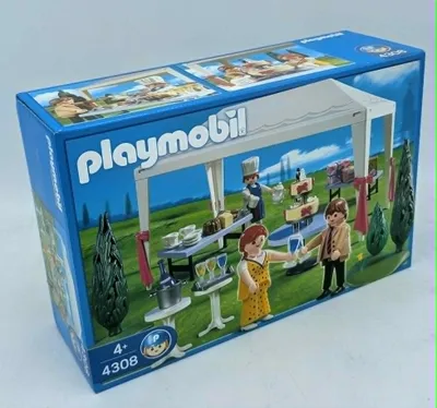 Produktbild von PLAYMOBIL 4308 Hochzeitsgäste im Partyzelt