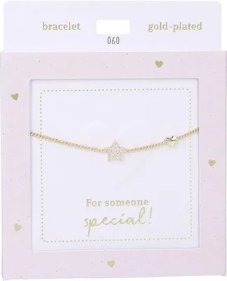 Produktbild von Depesche Armband goldfarben Heart of Gold Stern Damen Schmuck