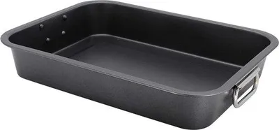 Zdjęcie produktu dla Taca do grillowania i pieczenia, 40 cm, z włókna węglowego, z powłoką nieprzywierającą