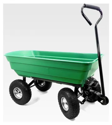 Produktbild von Gartenwagen mit Kippfunktion - Robust, vielseitig und belastbar bis 294 kg für Gartenarbeiten