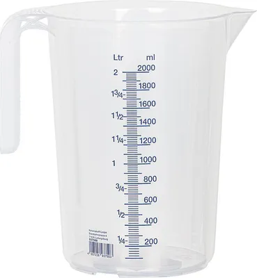 Produktbild von HÜNERSDORFF Messbecher 2000 ml Transparent