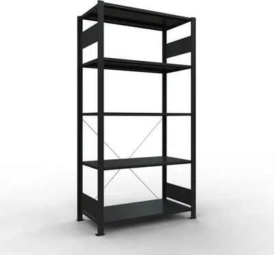 Produktbild von SCHULTE Regal MULTIplus150 32640-S 200x100x40cm sw