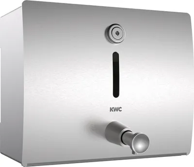 Image de KWC AR Distributeur de savon, STRATOS, acier inoxydable, montage en saillie, 186x154x150 mm