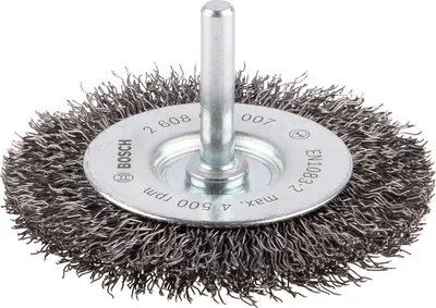 Image de Brosse à disque PRO Metal clean, tige droite, 75 x 0,3 mm