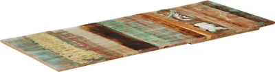 Immagine prodotto di Piano tavolo vidaXL rettangolare 60x140 cm, 15-16 mm, legno massello di recupero