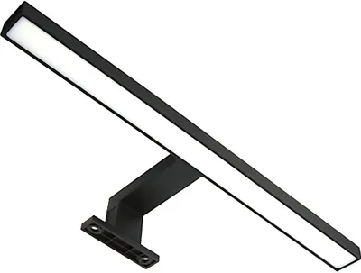 Produktbild von DesignLight MIRBO Universal Badezimmerleuchte SCHWARZ matt - 300 Lumen neutralweiß / Badleuchte / Schrank-Leuchte / LED-Beleuchtung