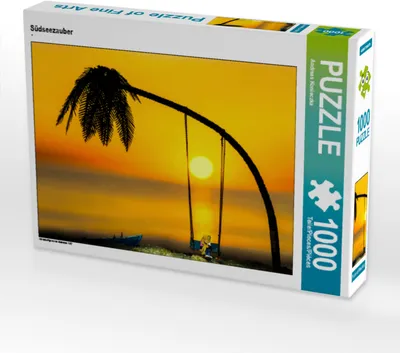 Produktbild von CALVENDO Puzzle Südseezauber 1000 Teile Puzzle quer | 1000 Teile Lege-Größe 64x48cm Foto-Puzzle für glückliche Stunden