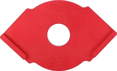 Obrázek produktu pro Šablona pro zaoblené rohy, ruční ořezávač hran, gravírovací stroj, zaoblovací nástroje R35R40