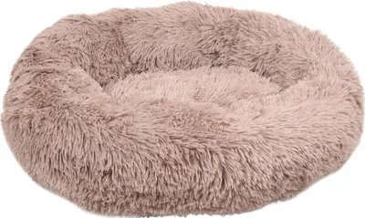 Zdjęcie produktu dla Legowisko dla psa Flamingo, okrągłe, jasnobrązowe, wymiary: 50 cm