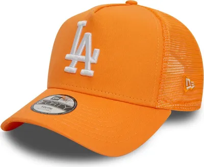 Zdjęcie produktu dla New Era Kinder Trucker Cap Los Angeles Dodgers pomarańczowy Dziecko