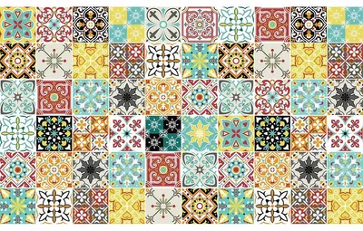 Immagine prodotto di Adesivi autoadesivi per piastrelle da cucina e bagno – 60 adesivi effetto cemento (Azurejos Lionitio) – 60 adesivi, 10 x 10 cm