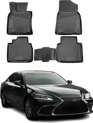 Obrázek produktu pro 2018-2025 Lexus ES podlahové rohože TPE černé 4 ks