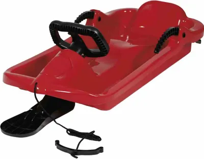 Image de AlpenGaudi AlpenDrive Rot Bob 93 cm Bobsleigh avec freins