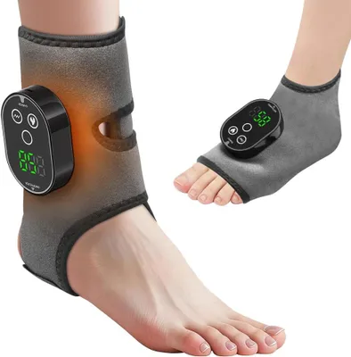Produktbild von Fußmassagegerät, 3-in-1 Fußmassagegerät, elektrisches Massagegerät, Fußmassagegerät mit 3 Vibrationsmodi und 6 Heizstufen