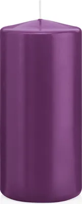 Produktbild von Wiedemann Stumpenkerzen Brombeere 150 x Ø 68 mm, 12 Stück