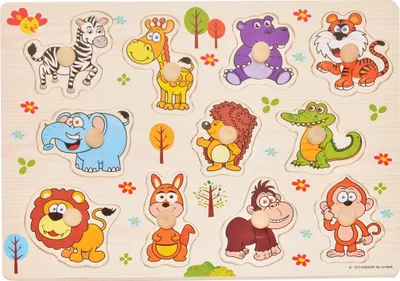 Immagine prodotto di Animali a puzzle 22 x 30 cm