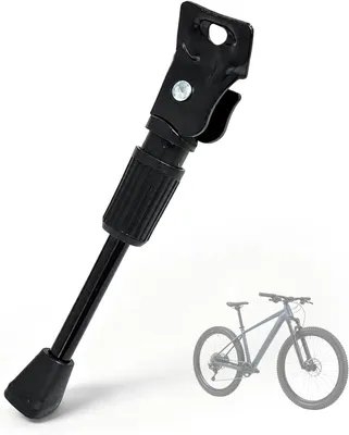 Imagen del producto de Soporte lateral para bicicleta, diseño robusto, de 16 pulgadas, compatible con diversos tipos de bicicletas