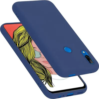 Obrázek produktu pro Cadorabo ochranné pouzdro pro Huawei P SMART Z / Y9 PRIME 2019 / Enjoy 10 PLUS modré pouzdro na mobilní telefon kryt TPU pouzdro