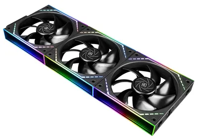 Obrázok produktu pre Thermalright TL-M12Q X3 – ventilátor do počítačovej skrine, 120 mm, tichý chod, funkcia PWM, efekt osvetlenia Infinity Mirror ARGB, modul s čipom pre jednoduchšie zapojovanie, balenie obsahuje 3 kusy