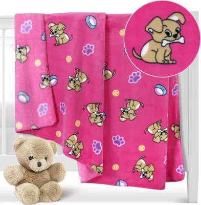 Immagine prodotto di Coperta per neonati ELLA - 100x150 cm - Rosa,Beige