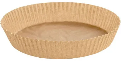 Image de Papier cuisson pour friteuse à air, rond, 20 cm, 20 cm, revêtement antiadhésif, résistant à la graisse et autres