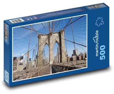 Obrázek produktu pro martinpuzzle - Puzzle 500 - Brooklyn most - New York