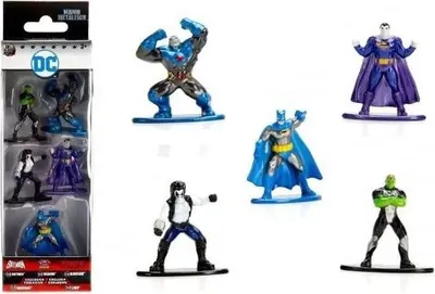 Obrázek produktu pro Metalfigs – Superhrdinové 5 ks figurek. Jada Toys.