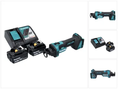 Productafbeelding van Makita DCO 181 RG accu-rotatiesnijder 18 V 32000 tpm borstelloos + 2x accu 6,0 Ah + oplader