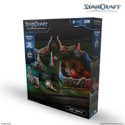 Produktbild von StarCraft: Das Miniaturspiel – Erweiterungsset "Verlorener Tempel" (Gelände)