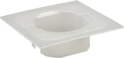 Produktbild von Ospel ZU-1W, Weiß, IP44, 83 mm, 86 mm, 17 g, 162 mm