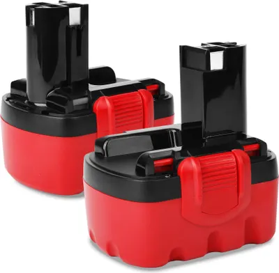 Produktbild von CELLONIC 2x Akku für Werkzeug Kompatibel mit Bosch PSR 14.4, ART 26 Easytrim, PSR 1440, 2607335275 - (3000mAh, 14.4V)