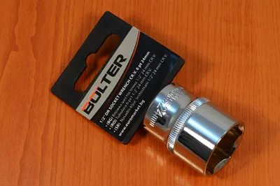 Produktbild von Stecknuss Steckschlüssel Einsätze Nüsse kurz Nuss 6 kant 1/2"-24mm