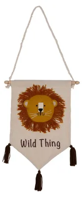 Produktbild von KidsDepot Wandaufhänger - Wild Thing - Beige - 40x30 cm