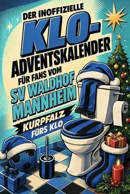 Produktbild von Der inoffizielle Klo-Adventskalender für Fans vom SV Waldhof Mannheim